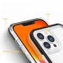 Hurtel Clear 3in1 case for Samsung Galaxy A03 silicone cover with frame black