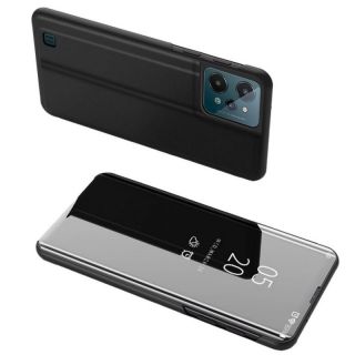 -&nbsp;Hurtel Clear View Case cover for Realme C31 flip cover black
