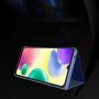 Hurtel Clear View Case cover for Xiaomi Redmi 10C cover with a flap pink
