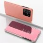 Hurtel Clear View Case cover for Xiaomi Redmi 10C cover with a flap pink