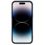 Nillkin Nillkin CamShield Magnetic Silicone Case iPhone 14 Pro Max Magnetic MagSafe Cover with Camera Protector Blue