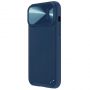 Nillkin Nillkin CamShield Leather S Case iPhone 14 Pro case with camera cover blue