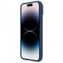 Nillkin Nillkin CamShield Leather S Case iPhone 14 Pro case with camera cover blue