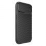 Nillkin Nillkin Synthetic Fiber S Case iPhone 14 Plus case with camera cover, black