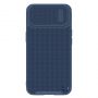 - Nillkin Nillkin Textured S Case for iPhone 14 Plus, armored cover with camera cover, blue