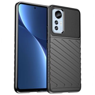 -&nbsp;Hurtel Thunder Case case for Xiaomi 12 Lite silicone armor case black