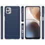 Hurtel Carbon Case for Xiaomi Poco F4 5G flexible silicone carbon cover black