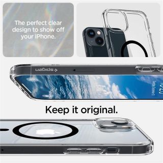 -&nbsp;Spigen Black || Transparent