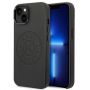 - Karl Karl Leather Perforated Logo Case for iPhone 14 Plus Black