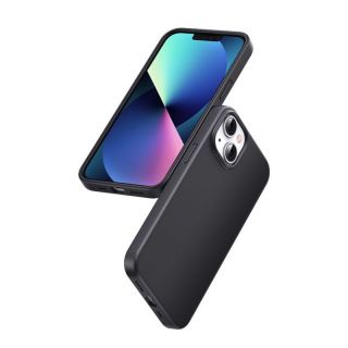 -&nbsp;Ugreen Ugreen LP626 Silky Silicone Protective Case Rubber Flexible Silicone Phone Case for iPhone 14 Plus Black  90920
