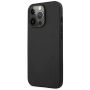 Mercedes-Benz AMG AMHCP14LDOLBK iPhone 14 Pro 6.1 "black  /  black hardcase Leather Hot Stamped