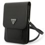 GUESS Handbag GUWBSATMBK black  /  black Saffiano Triangle