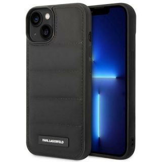 -&nbsp;Karl Karl Puffy Elongated Logo Case for iPhone 14 Plus Black