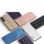 Hurtel Clear View Case cover for Samsung Galaxy A24 4G flip cover black