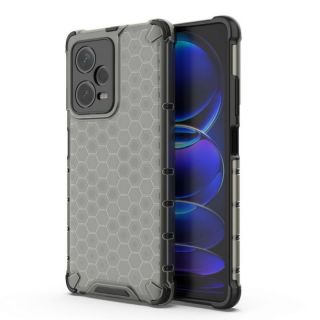-&nbsp;Hurtel Honeycomb case for Xiaomi Redmi Note 12 Pro+ armored hybrid cover black