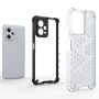 Hurtel Honeycomb case for Xiaomi Redmi Note 12 5G  /  Poco X5 5G armored hybrid cover black