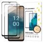 - Wozinsky - Wozinsky Full Glue Tempered Glass 2x Tempered Glass For Nokia G22 9H Full Screen Full Cover With Black Frame