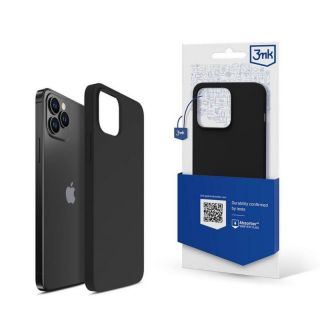 3MK&nbsp;3MK - 3mk Silicone Case for iPhone 12 Pro Max - black