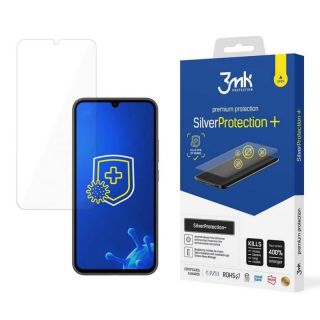 3MK&nbsp;Screen protector for Galaxy A34 5G antibacterial screen protector for gamers from the Silver Protection+ series