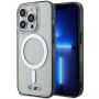 BMW Case BMHMP14LHCRS iPhone 14 Pro 6.1" transparent hardcase Silver Ring MagSafe