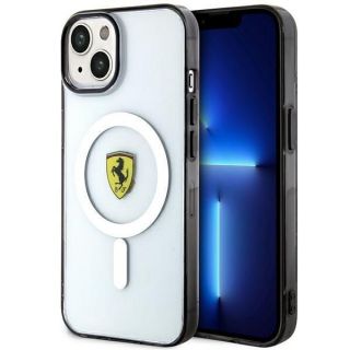 Ferrari&nbsp;FEHMP14MURKT iPhone 14 Plus 6.7'' clear / transparent hardcase Outline Magsafe