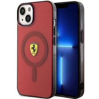 Ferrari&nbsp;FEHMP14SURKR iPhone 14 6.1'' red / red hardcase Translucent Magsafe