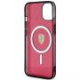 FEHMP14SURKR iPhone 14 6.1'' red / red hardcase Translucent Magsafe
