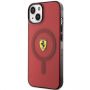 FEHMP14SURKR iPhone 14 6.1'' red / red hardcase Translucent Magsafe