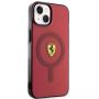 FEHMP14SURKR iPhone 14 6.1'' red / red hardcase Translucent Magsafe