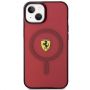 FEHMP14SURKR iPhone 14 6.1'' red / red hardcase Translucent Magsafe