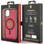 FEHMP14SURKR iPhone 14 6.1'' red / red hardcase Translucent Magsafe