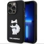 - Karl Lagerfeld Karl Lagerfeld KLHCP14L3DRKHNK iPhone 14 Pro 6.1'' black / black hardcase Rubber Choupette 3D