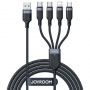 - Joyroom Joyroom Multi-Use Series S-A18 4in1 USB-A USB-C  /  USB-C  /  Lightning  /  micro USB cable 1.2m black
