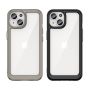 Hurtel Reinforced case with flexible frame for iPhone 15 Plus Outer Space black