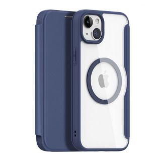 -&nbsp;Dux Ducis Dux Ducis Skin X Pro Magnetic Flip MagSafe Case iPhone 15 Plus Blue