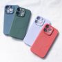 Hurtel MagSafe Compatible Silicone Case for iPhone 15 Plus Silicone Case Pink