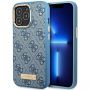 GUESS GUHMP14LU4GPRB iPhone 14 Pro 6.1'' blue / blue hard case 4G Logo Plate MagSafe