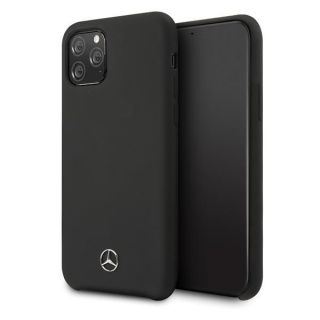 -&nbsp;Mercedes-Benz Mercedes MEHCN58SILBK iPhone 11 Pro hardcase black / black Silicone Line