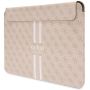 Guess Guess 4G Printed Stripes cover for a 14" laptop - pink