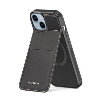 -&nbsp;Dux Ducis 3in1 Wallet Case with Stand for iPhone 15 Plus MagSafe RFID Blocker Dux Ducis Rafi Black