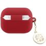 GUAP23DSLGHDF AirPods Pro 2 cover red 3D Rubber 4G Diamond Charm
