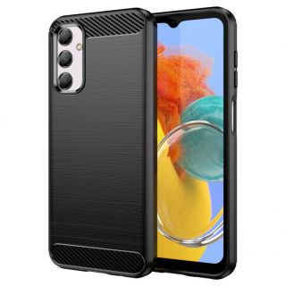 -&nbsp;Hurtel Flexible carbon pattern case for Galaxy M14 Carbon Case black