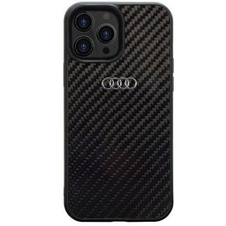 Audi&nbsp;Carbon Fiber iPhone 13 Pro Max 6.7" black / black hardcase AU-TPUPCIP13PM-R8 / D2-BK