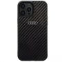 Audi Carbon Fiber iPhone 14 Pro 6.1" black / black hardcase AU-TPUPCIP14P-R8 / D2-BK