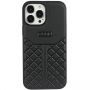 Audi Genuine Leather iPhone 13 Pro Max 6.7" black / black hardcase AU-TPUPPCIP13PM-Q8 / D1-BK
