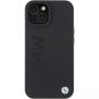 BMW BMW MagSafe Leather Hot Stamp case for iPhone 15 Plus - black