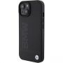 BMW BMW MagSafe Leather Hot Stamp case for iPhone 15 Plus - black