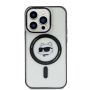 - Karl Karl IML Choupette's Head MagSafe case for iPhone 15 Pro transparent