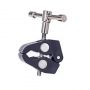 - Hurtel Clamping bracket for mounting accessories with 1 / 4 and 3 / 8 inch screw