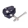 Hurtel Clamping bracket for mounting accessories with 1 / 4 and 3 / 8 inch screw